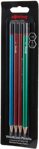 Rotring woodcase graphite - hb,