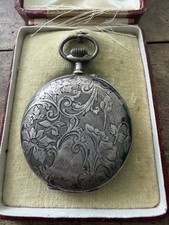 RARE Montre Gousset Art