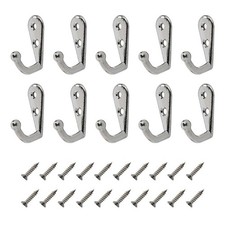 10 x hameçons de manteau