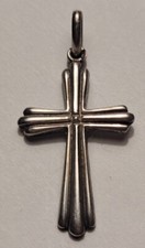 BIJOU VINTAGE PENDENTIF CROIX