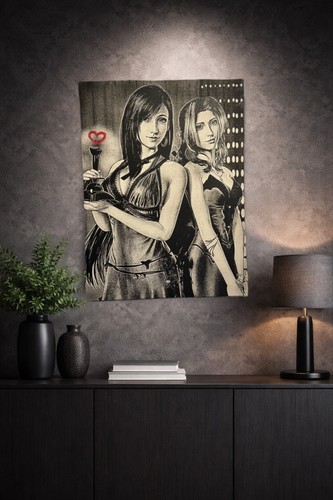 Final fantasy vii tifa aerith - fantasy,