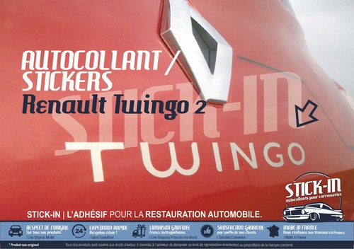 Autocollant stickers coffre - autocollant,