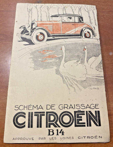Rare brochure citroën b14 - ,