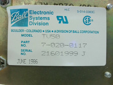 BALL Électronique TV50 Crt