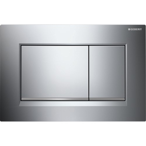 Plaque commande double - plaque, de