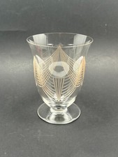 Ancien Vase Tulipe en Cristal de Baccarat Design Vintage 1940/1950