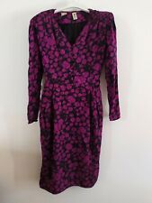 piv BELLE ROBE UNGARO VINTAGE EN SOIE Taille 38 EN TRES BON ETAT