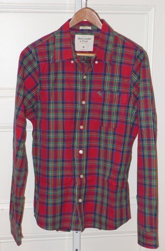 Abercrombie red blue - red, green