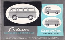 1963 Ford Econoline Original