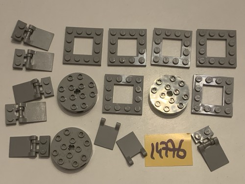 Lot pièce lego gris clair - de,