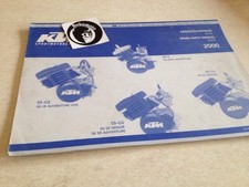 KTM 50 Junior Adventure engine moteur spare parts list pièce détachée SX JR SR 