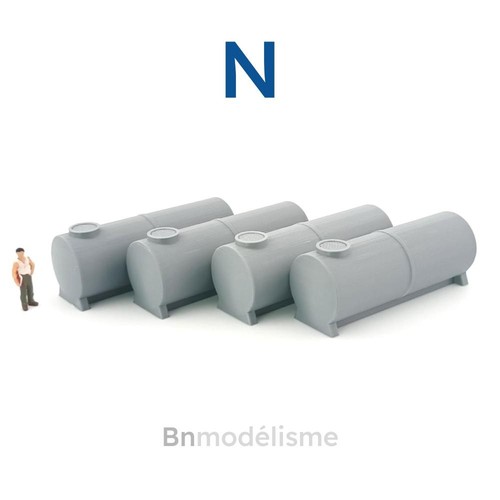 160 lot 4 citernes - 1/160,
