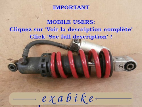 Amortisseur pour honda - amortisseur, 900