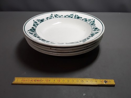 Lot anciennes assiettes en - 5,