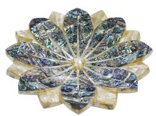 Marbre Sec Fruit Bol Abalone