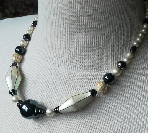 Collier ancien perles de - ancien, en