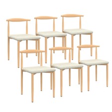 Lot de 6 chaises NOE en