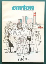 CARTON. Les cahiers du dessin d’humour. CABU. Illustré