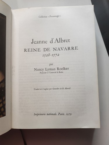 Jeanne albret reine - reine, de