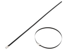 100 x serre-câbles BMSC3045 L : 290 mm L : 4,6 mm AISI 304 acier inoxydable 4...