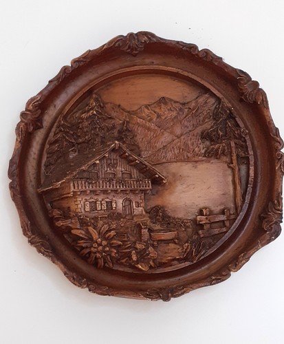 Tableau bas relief sculpté - tableau, bas-relief