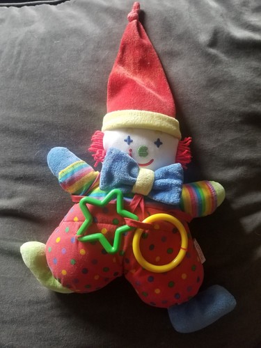 Doudou poupée corolle clown - doudou,
