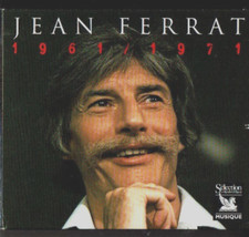 JEAN FERRAT  -  1961  / 1971  -  COFFRET 5 CDs  PROCHE DU NEUF