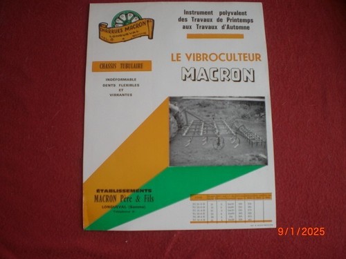 Ancien prospectus - ancien,