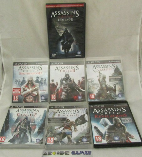 Lot jeux ps3 assassin - 6, assassin's