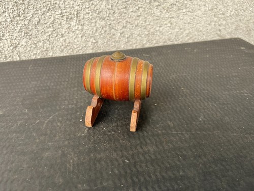 Miniature tonnelet ancien - , bois