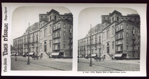 Ancienne photo stéréo italie - photo,