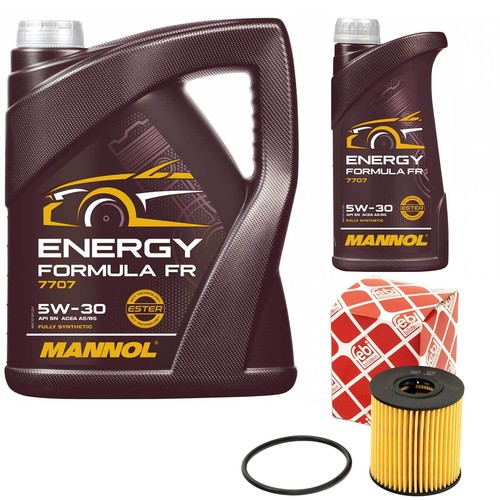Huile moteur kit mannol 5w30 - huile,