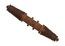 Ancien Porte-aiguilles en Bois Tourné XIXe