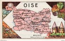 8224 Chromo Chocolat Turenne - département de L'Oise