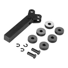 6PCS Roues à molette 05102MM avec porte-outils de tour pour usinage de tour