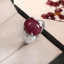 Naturel Mozambique Rubis Rouge