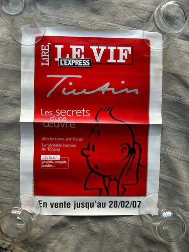 Hergé affiche tintin les - hergÉ,