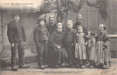 Penmarch enfants pecheur - du,