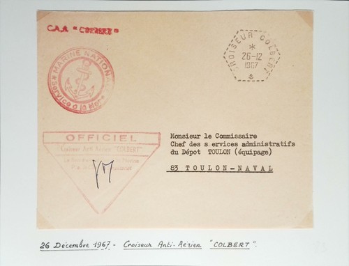 1967 croiseur colbert - , "