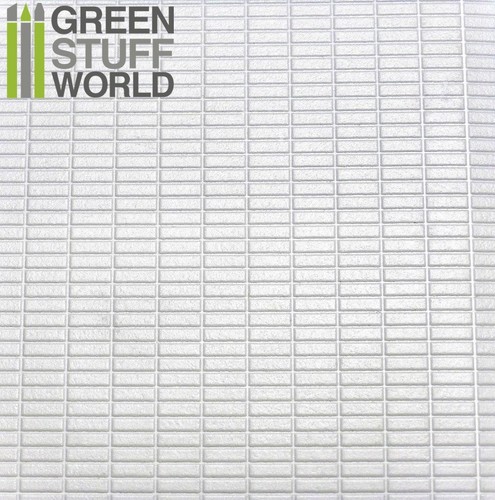 Plaque plasticard texturé - de,