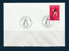 FRe  env.   journée du timbre  facteur a vélo   75 Paris  1993