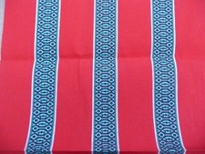 tissu  vintage toile à transat rayé