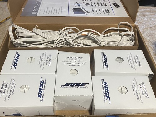 Bose double cube speakers - 5,