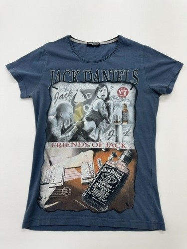 Shirt graphique bleu - t-shirt, jack