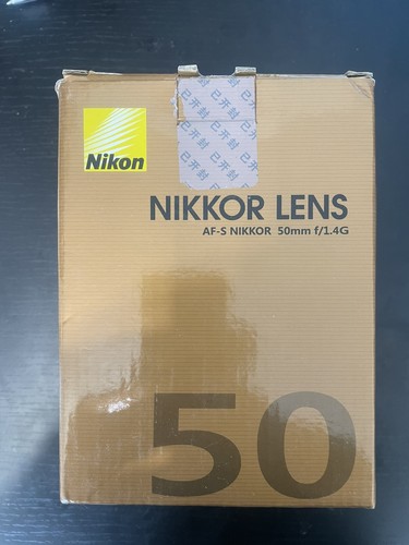 Objectif nikon 50mm - f1.4, g