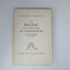 Le Balzac de Monsieur