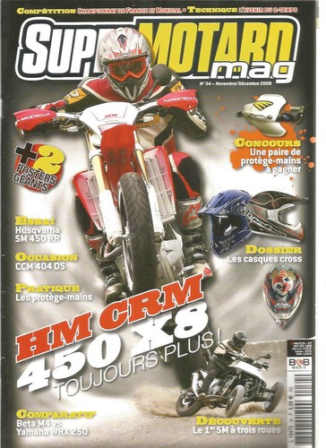 Supermotard crm 450 - n°34,