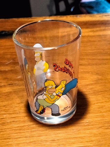Verre moutarde the simpsons - a,