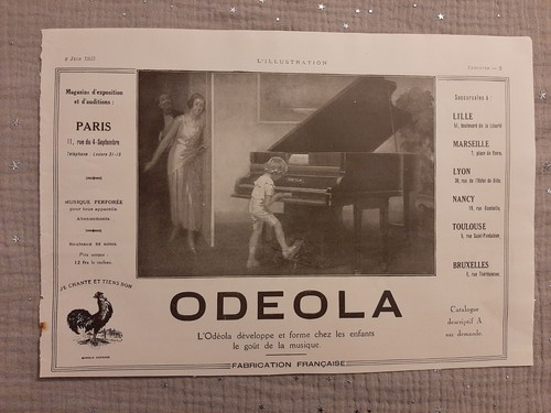 Pub presse ancienne piano - pub,