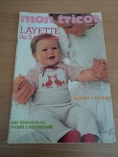 Mon tricot ouvrage, Layette de